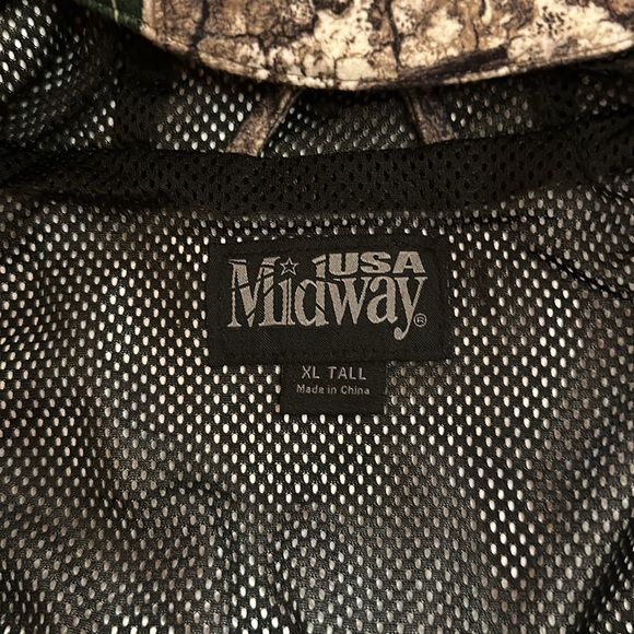 ***2 for 1 set*** Waterproof Midway USA Cold Bay Camo Rain Gear - Picture 2 of 7